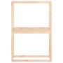 Soporte para neumáticos madera maciza de pino 120x40x180 cm by , Industrial shelving - Ref: Foro24-825003, Price: 81,55 €, Di...