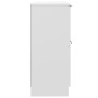Aparador de madera contrachapada blanco 30x30x70 cm by , Sideboards - Ref: Foro24-811169, Price: 54,29 €, Discount: %