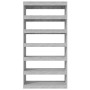 Estantería madera contrachapada gris Sonoma 100x30x198 cm von , Bücherregale und Regale - Ref: Foro24-813642, Preis: 121,23 €...