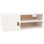 Armarios de pared 2 uds madera maciza pino blanco 80x30x30 cm von , Regale und Regale - Ref: Foro24-818388, Preis: 111,38 €, ...