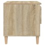 Mesita de noche madera contrachapada roble Sonoma 50x46x50 cm by , Nightstands - Ref: Foro24-819538, Price: 49,95 €, Discount: %