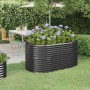 Jardinera arriate acero recubierto polvo antracita 152x80x68 cm von , Töpfe und Pflanzgefäße - Ref: Foro24-318951, Preis: 71,...