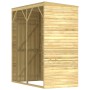 Caseta de almacenaje de jardín madera de pino 100x210x218 cm von , Schuppen - Ref: Foro24-318201, Preis: 651,38 €, Rabatt: %
