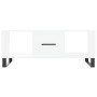 Mesa de centro madera contrachapada blanco 102x50x40 cm de , Mesas de centro - Ref: Foro24-829324, Precio: 55,72 €, Descuento: %