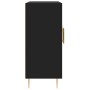 Aparador de madera de ingeniería negro 90x34x80 cm von , Sideboards - Ref: Foro24-828093, Preis: 97,53 €, Rabatt: %