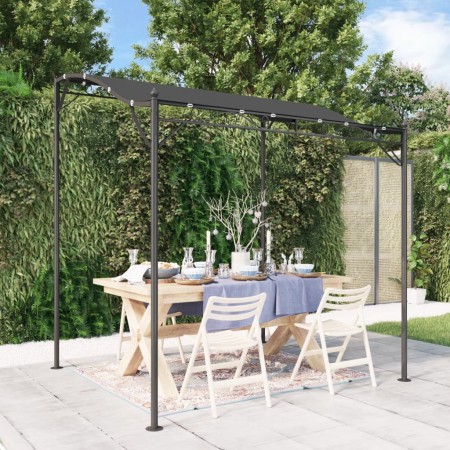 Toldo acero y tela gris antracita 2x2,3 m 180 g/m² de , Carpas y cenadores - Ref: Foro24-362392, Precio: 178,37 €, Descuento: %