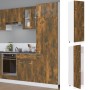 Armario para frigorífico “Lyon” madera roble ahumado by , Kitchen cabinets - Ref: Foro24-815600, Price: 152,93 €, Discount: %