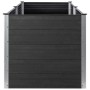 Arriate elevado de jardín WPC gris 200x50x91 cm by , Pots and planters - Ref: Foro24-318096, Price: 416,60 €, Discount: %