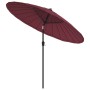 Sombrilla de jardín con palo de aluminio rojo burdeos 270 cm von , Sonnenschirme - Ref: Foro24-47308, Preis: 95,54 €, Rabatt: %