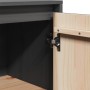 Aparador de madera maciza de pino gris 60x34x75 cm by , Sideboards - Ref: Foro24-813347, Price: 68,33 €, Discount: %
