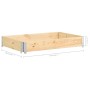 Caja de palés de madera maciza de pino 100x150 cm by , Loading platforms and pallets - Ref: Foro24-310058, Price: 60,14 €, Di...