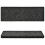 Alfombrillas de escalera 10 unidades gris 65x21x4 cm de vidaXL, Alfombrillas para escalones - Ref: Foro24-149725, Precio: 36,...