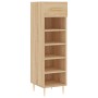 Zapatero madera de ingeniería roble Sonoma 30x35x105 cm de , Armarios y almacenamiento - Ref: Foro24-829663, Precio: 57,86 €,...