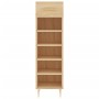 Zapatero madera de ingeniería roble Sonoma 30x35x105 cm de , Armarios y almacenamiento - Ref: Foro24-829663, Precio: 57,86 €,...