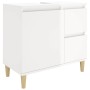 Armario de baño madera contrachapada blanco 65x33x60 cm von , Badezimmerwaschtische - Ref: Foro24-819822, Preis: 86,60 €, Rab...