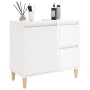 Armario de baño madera contrachapada blanco 65x33x60 cm von , Badezimmerwaschtische - Ref: Foro24-819822, Preis: 86,60 €, Rab...