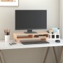 Soporte para monitor madera maciza de pino 60x27x14 cm von , Computersockel und -erhöhungen - Ref: Foro24-813999, Preis: 28,5...