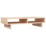 Soporte para monitor madera maciza de pino 60x27x14 cm von , Computersockel und -erhöhungen - Ref: Foro24-813999, Preis: 28,5...