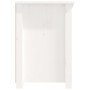 Mueble para TV de madera maciza de pino blanco 114x35x52 cm von , TV-Möbel - Ref: Foro24-821503, Preis: 120,77 €, Rabatt: %
