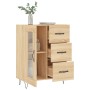 Aparador de madera de ingeniería roble Sonoma 69,5x34x90 cm von , Sideboards - Ref: Foro24-828039, Preis: 91,60 €, Rabatt: %