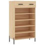 Zapatero madera de ingeniería roble Sonoma 60x35x105 cm de , Armarios y almacenamiento - Ref: Foro24-829623, Precio: 79,33 €,...