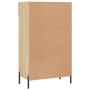Zapatero madera de ingeniería roble Sonoma 60x35x105 cm de , Armarios y almacenamiento - Ref: Foro24-829623, Precio: 79,33 €,...