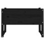 Jardinera madera maciza de pino negro 78x40x52 cm von , Töpfe und Pflanzgefäße - Ref: Foro24-822121, Preis: 74,72 €, Rabatt: %