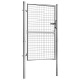 Puerta de jardín acero galvanizado plateado 105x175 cm von , Gartentore - Ref: Foro24-144757, Preis: 156,74 €, Rabatt: %