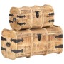 Cofres de almacenamiento 2 unidades madera maciza de mango von , Aufbewahrungskisten - Ref: Foro24-320374, Preis: 237,15 €, R...