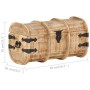 Cofres de almacenamiento 2 unidades madera maciza de mango von , Aufbewahrungskisten - Ref: Foro24-320374, Preis: 237,15 €, R...