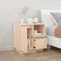 Mesita de noche madera maciza de pino 50x34x50 cm de , Mesitas de noche - Ref: Foro24-814479, Precio: 68,47 €, Descuento: %