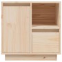 Mesita de noche madera maciza de pino 50x34x50 cm de , Mesitas de noche - Ref: Foro24-814479, Precio: 68,47 €, Descuento: %