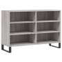 Aparador de madera de ingeniería gris Sonoma 103,5x35x70 cm von , Sideboards - Ref: Foro24-827122, Preis: 76,40 €, Rabatt: %