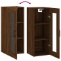 Armario de pared marrón roble 34,5x34x90 cm by , Sideboards - Ref: Foro24-828923, Price: 53,85 €, Discount: %
