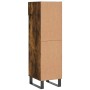 Zapatero madera de ingeniería roble ahumado 30x35x105 cm by , Closets and storage - Ref: Foro24-829705, Price: 61,87 €, Disco...