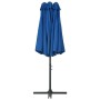 Sombrilla de jardín con palo de aluminio azul 460x270 cm von , Sonnenschirme - Ref: Foro24-47303, Preis: 164,45 €, Rabatt: %