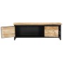 Mueble de TV de madera maciza de mango 120x30x40 cm von , TV-Möbel - Ref: Foro24-289101, Preis: 259,70 €, Rabatt: %
