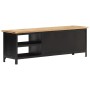 Mueble de TV de madera maciza de mango 120x30x40 cm von , TV-Möbel - Ref: Foro24-289101, Preis: 259,70 €, Rabatt: %