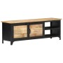 Mueble de TV de madera maciza de mango 120x30x40 cm von , TV-Möbel - Ref: Foro24-289101, Preis: 259,70 €, Rabatt: %