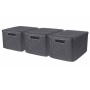Curver Cajas de almacenaje con tapa Style 3 unidades L gris antracita von , Aufbewahrungskörbe - Ref: Foro24-427235, Preis: 8...