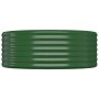Jardinera arriate acero recubrimiento polvo verde 322x100x36 cm von , Töpfe und Pflanzgefäße - Ref: Foro24-318998, Preis: 63,...