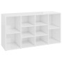 Banco zapatero madera contrachapada blanco brillo 103x30x54,5cm by , Shoe racks and shoe organizers - Ref: Foro24-803296, Pri...
