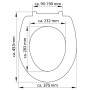 SCHÜTTE Asiento de WC duroplast con cierre suave estampado OLD WOOD von , Toiletten- und Bidetsitze - Ref: Foro24-435103, Pre...