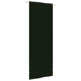 Toldo pantalla para balcón tela oxford verde oscuro 80x240 cm de , Sombrillas - Ref: Foro24-148528, Precio: 30,10 €, Descuent...