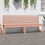 Banco de jardín madera maciza abeto de Douglas 201,5 cm by , garden benches - Ref: Foro24-824051, Price: 126,00 €, Discount: %