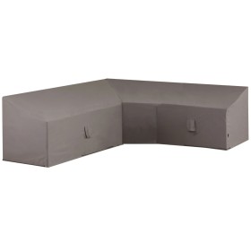 Madison Funda para muebles en forma de L 270x270x65/90 cm gris von , Abdeckungen für Gartenmöbel - Ref: Foro24-429031, Preis:...