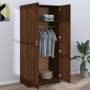 Armario madera contrachapada color roble marrón 80x52x180 cm von , Kleiderschränke - Ref: Foro24-815353, Preis: 222,00 €, Rab...