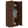 Armario madera contrachapada color roble marrón 80x52x180 cm von , Kleiderschränke - Ref: Foro24-815353, Preis: 222,00 €, Rab...