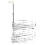 Bandeja cocina alambre 2 niveles plata 180 grados 85x44x80 cm von , Behälter für Küchenutensilien - Ref: Foro24-50973, Preis:...
