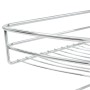 Bandeja cocina alambre 2 niveles plata 180 grados 85x44x80 cm von , Behälter für Küchenutensilien - Ref: Foro24-50973, Preis:...